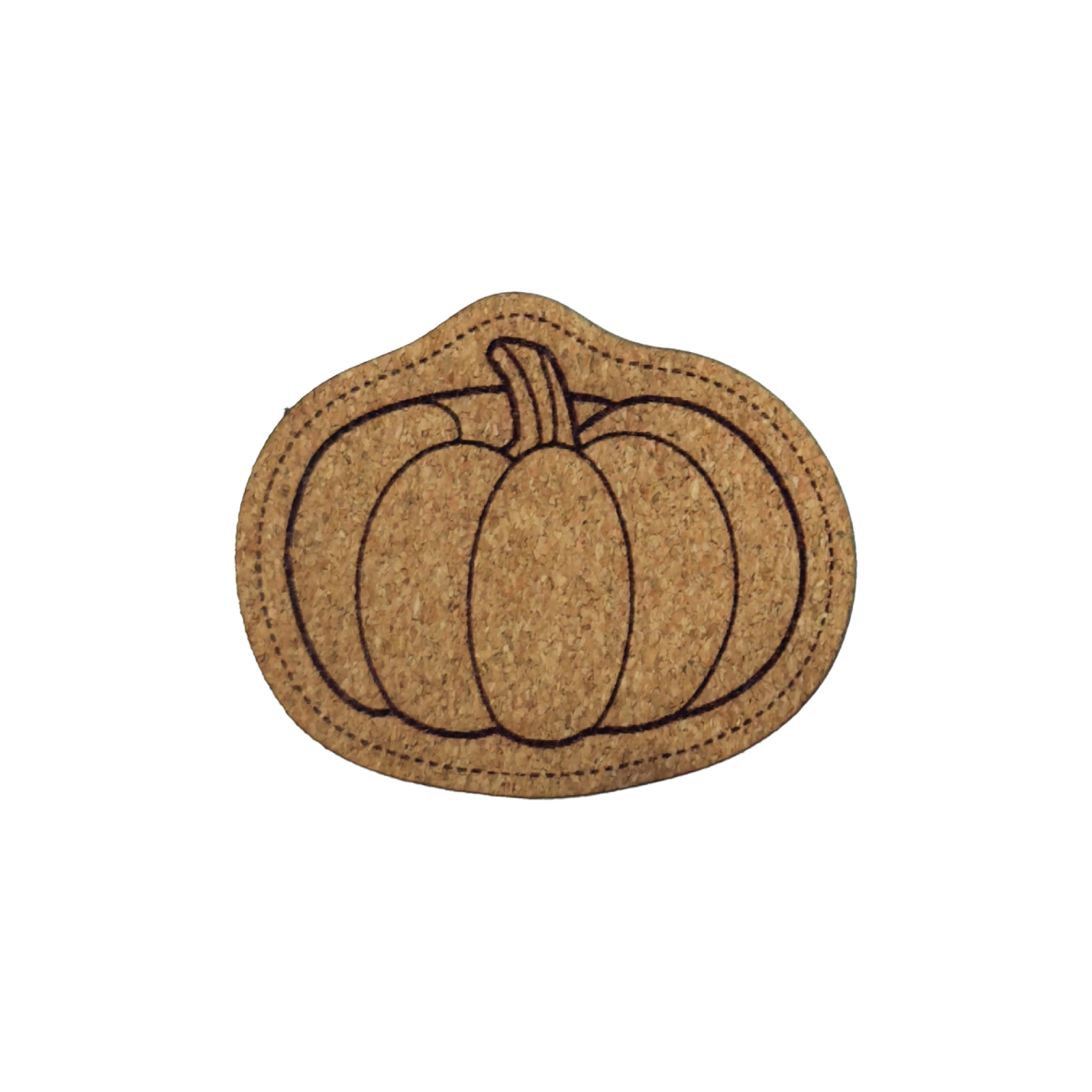 artificial leather label "Pumpkin"