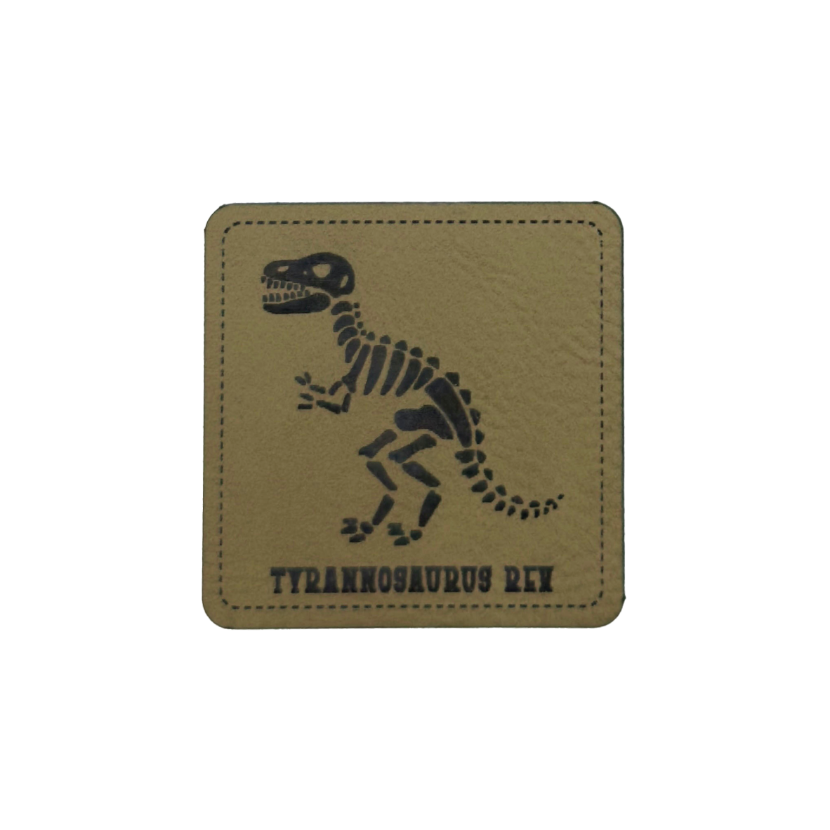 Kunstlederlabel "Dino-Skelett Tyrannosaurus Rex 2"