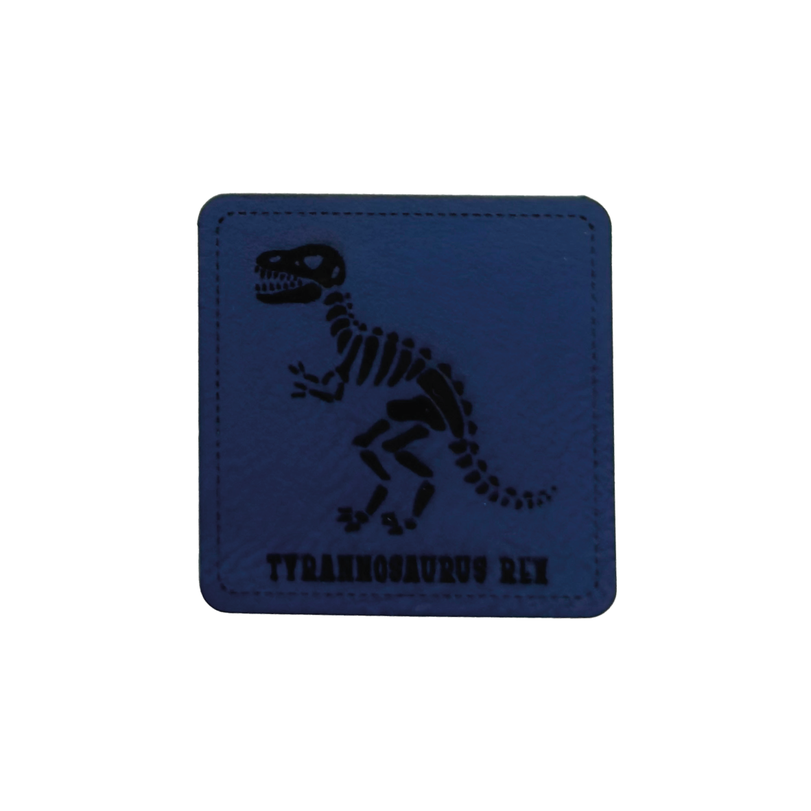 Kunstlederlabel "Dino-Skelett Tyrannosaurus Rex 2"