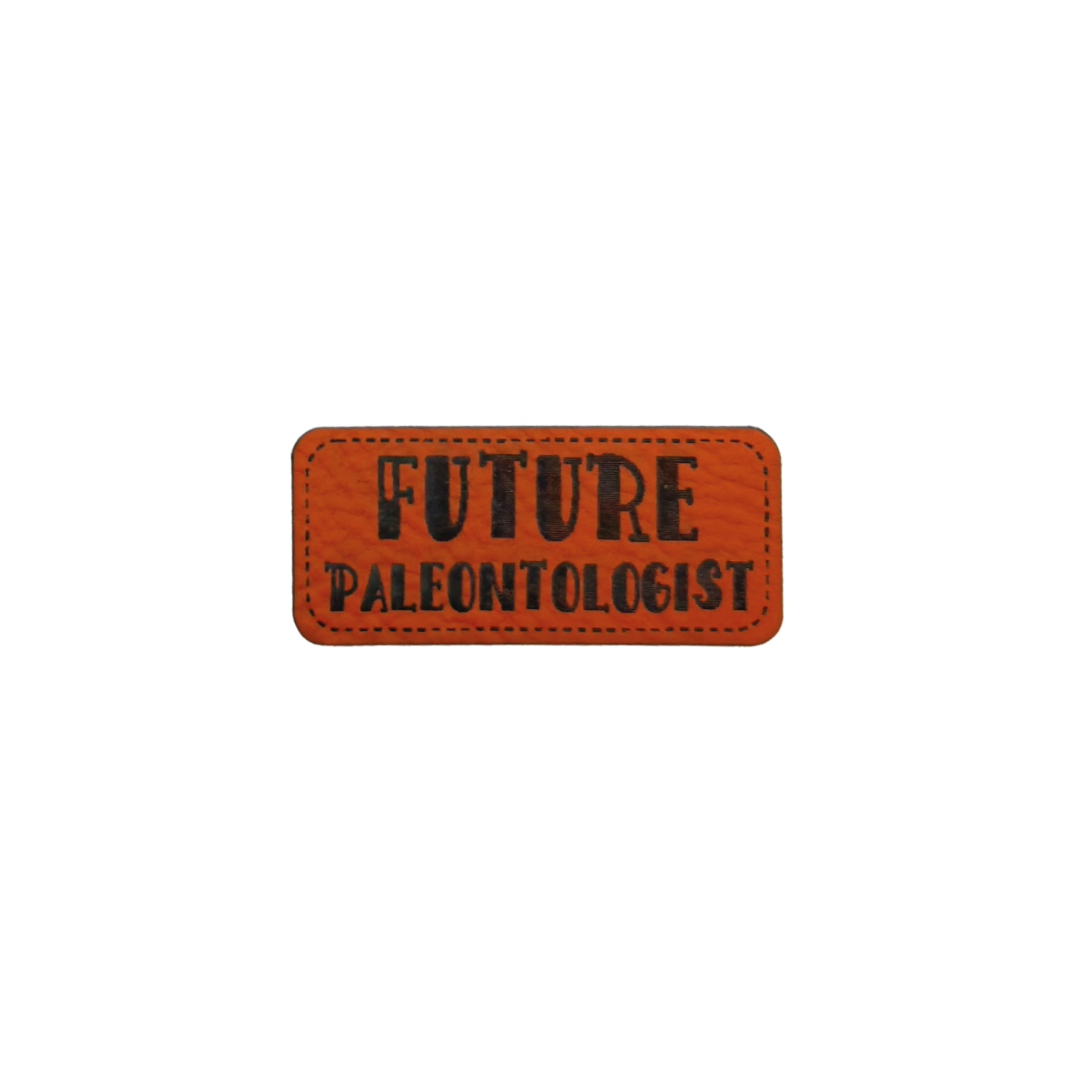 Kunstlederlabel "Future Paleontologist"